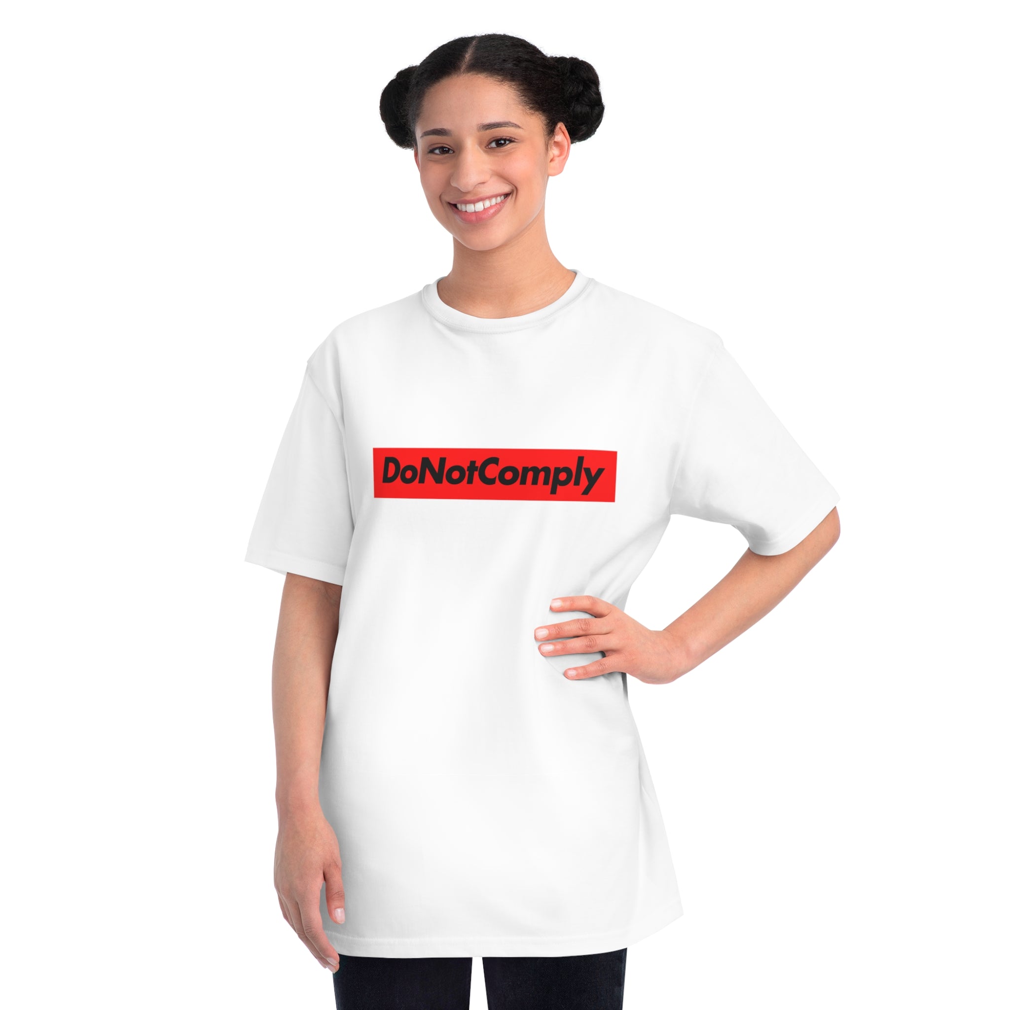 DoNotComply Graphic T-Shirt — Bold Red Protest Tee