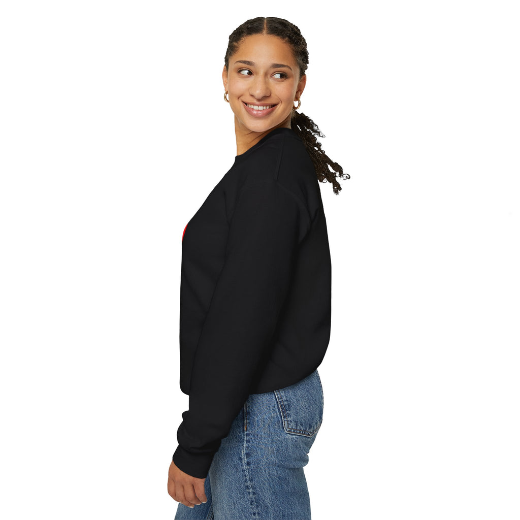 Free America sweatshirt | Political slogan crewneck, red block text