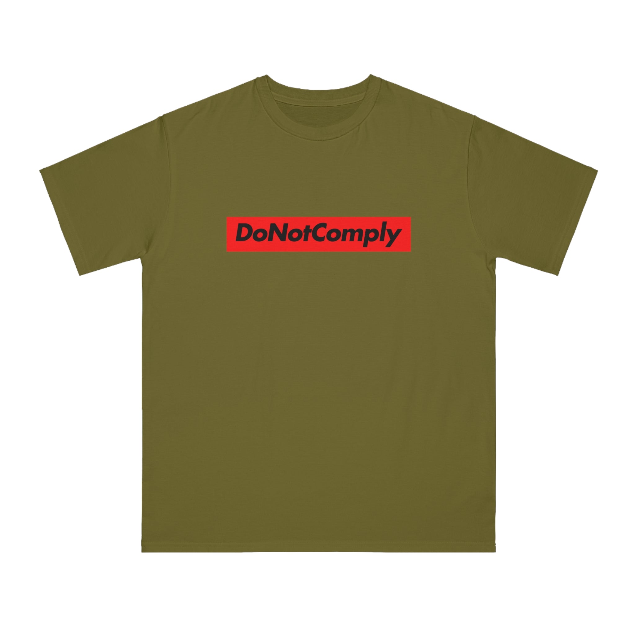 DoNotComply Graphic T-Shirt — Bold Red Protest Tee