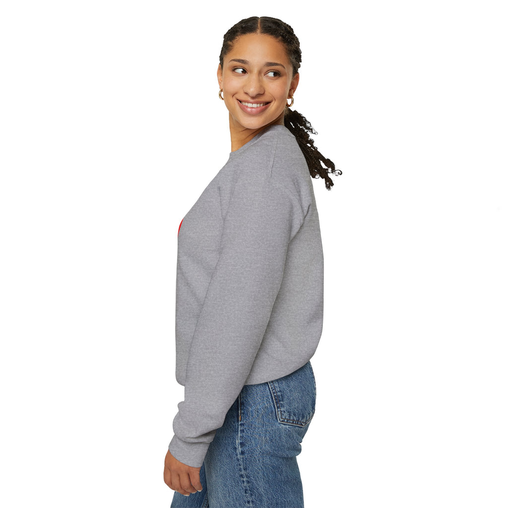 Free America sweatshirt | Political slogan crewneck, red block text