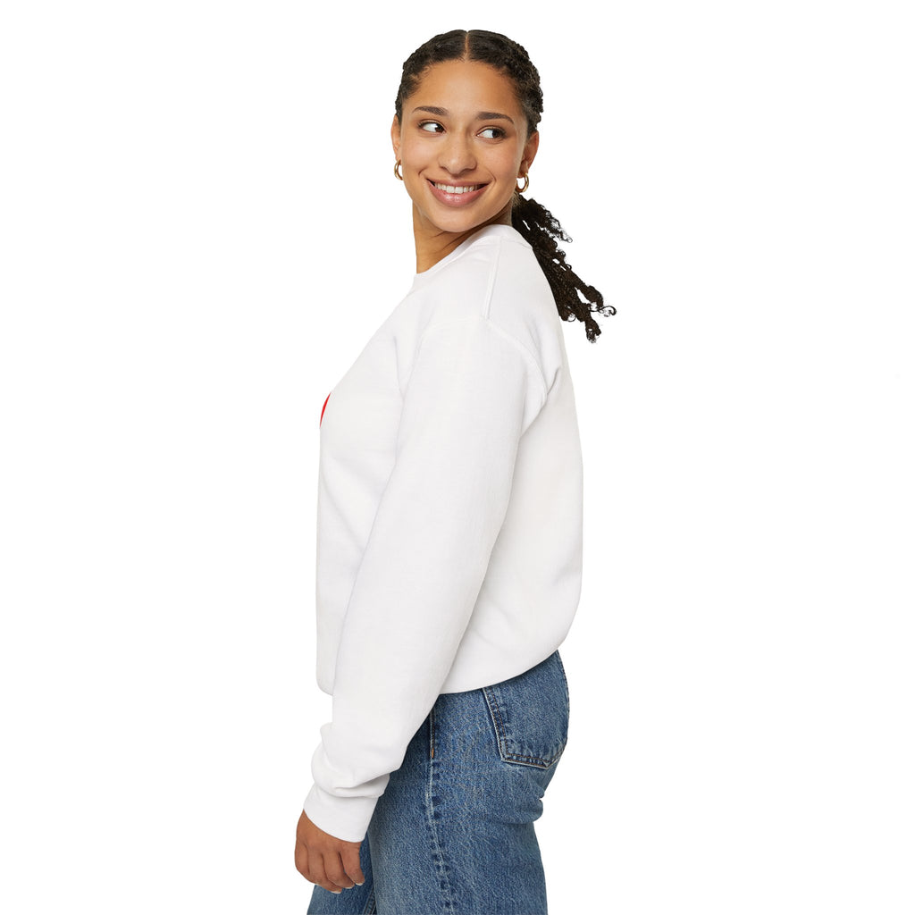 Free America sweatshirt | Political slogan crewneck, red block text