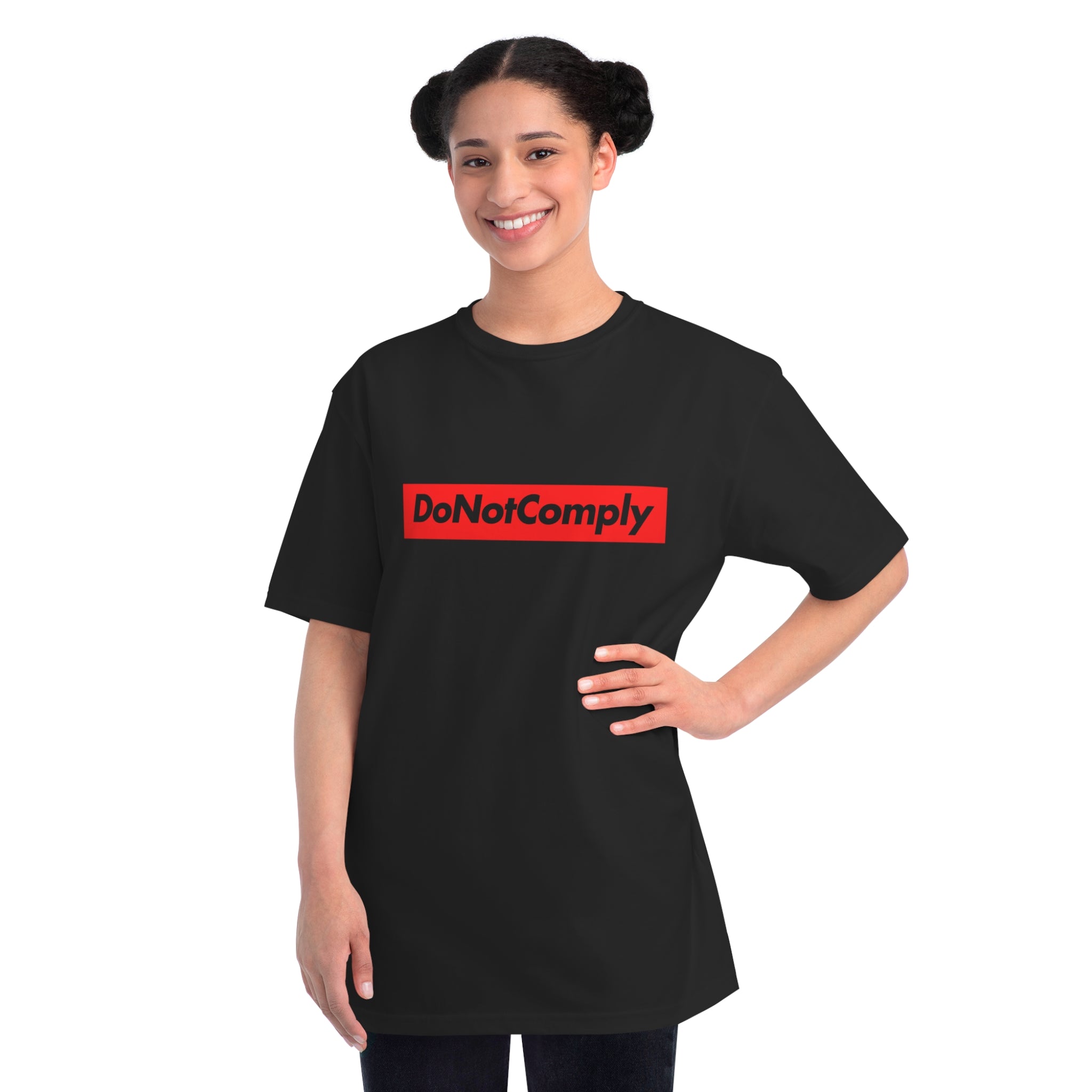DoNotComply Graphic T-Shirt — Bold Red Protest Tee