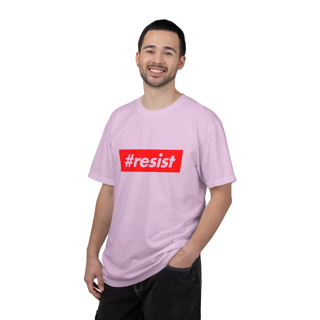 #resist Graphic T-Shirt — Bold Red Protest Tee