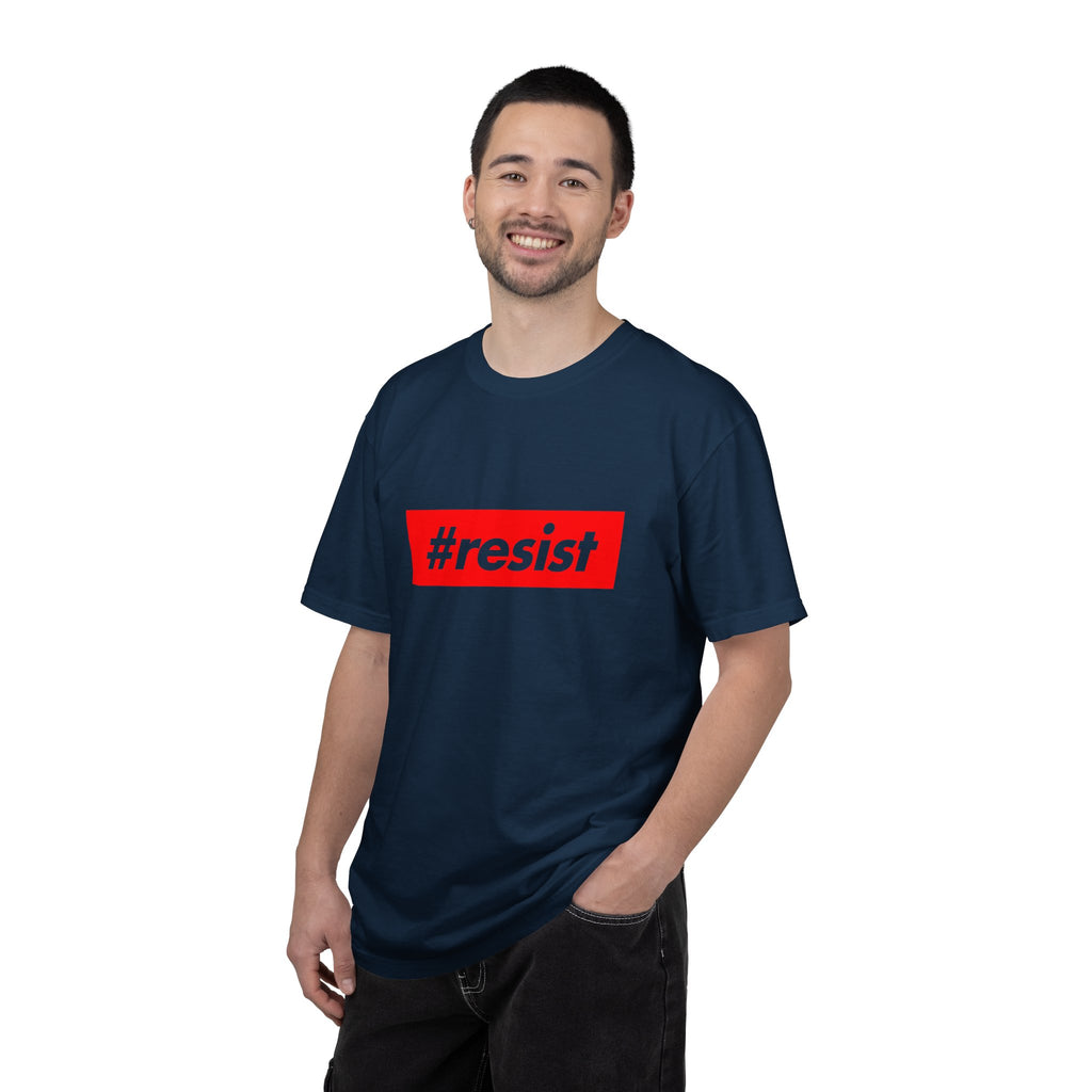 #resist Graphic T-Shirt — Bold Red Protest Tee