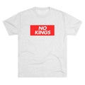 No Kings Graphic Tee – Bold Red Box Logo T-Shirt