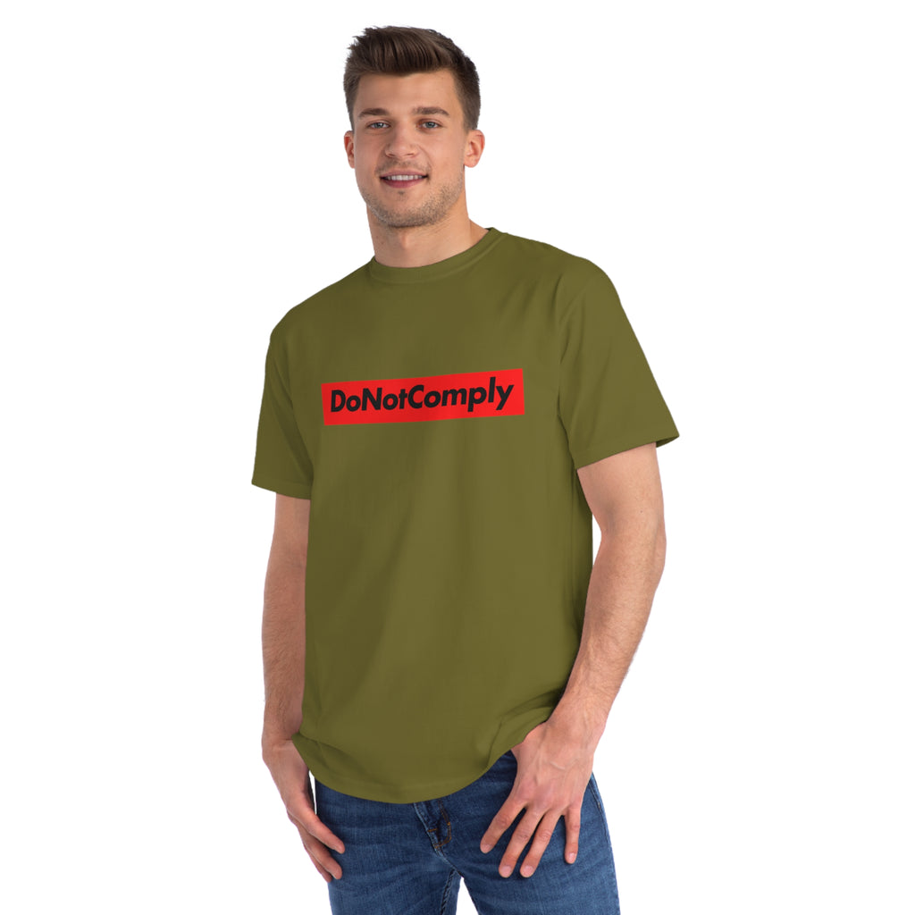 DoNotComply Graphic T-Shirt — Bold Red Protest Tee