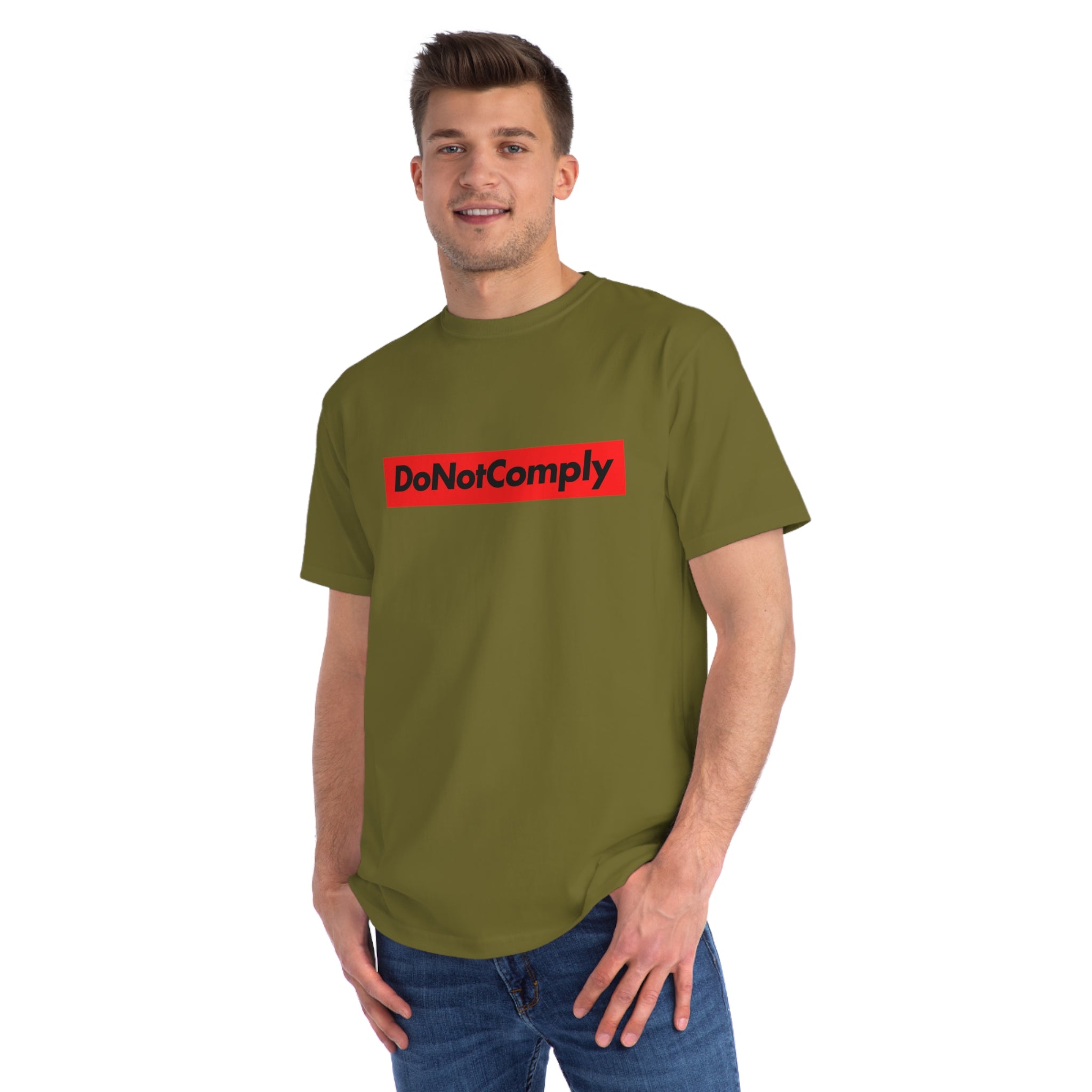 DoNotComply Graphic T-Shirt — Bold Red Protest Tee