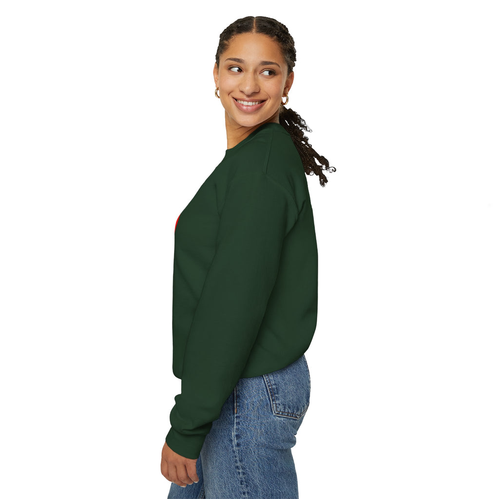 Free America sweatshirt | Political slogan crewneck, red block text