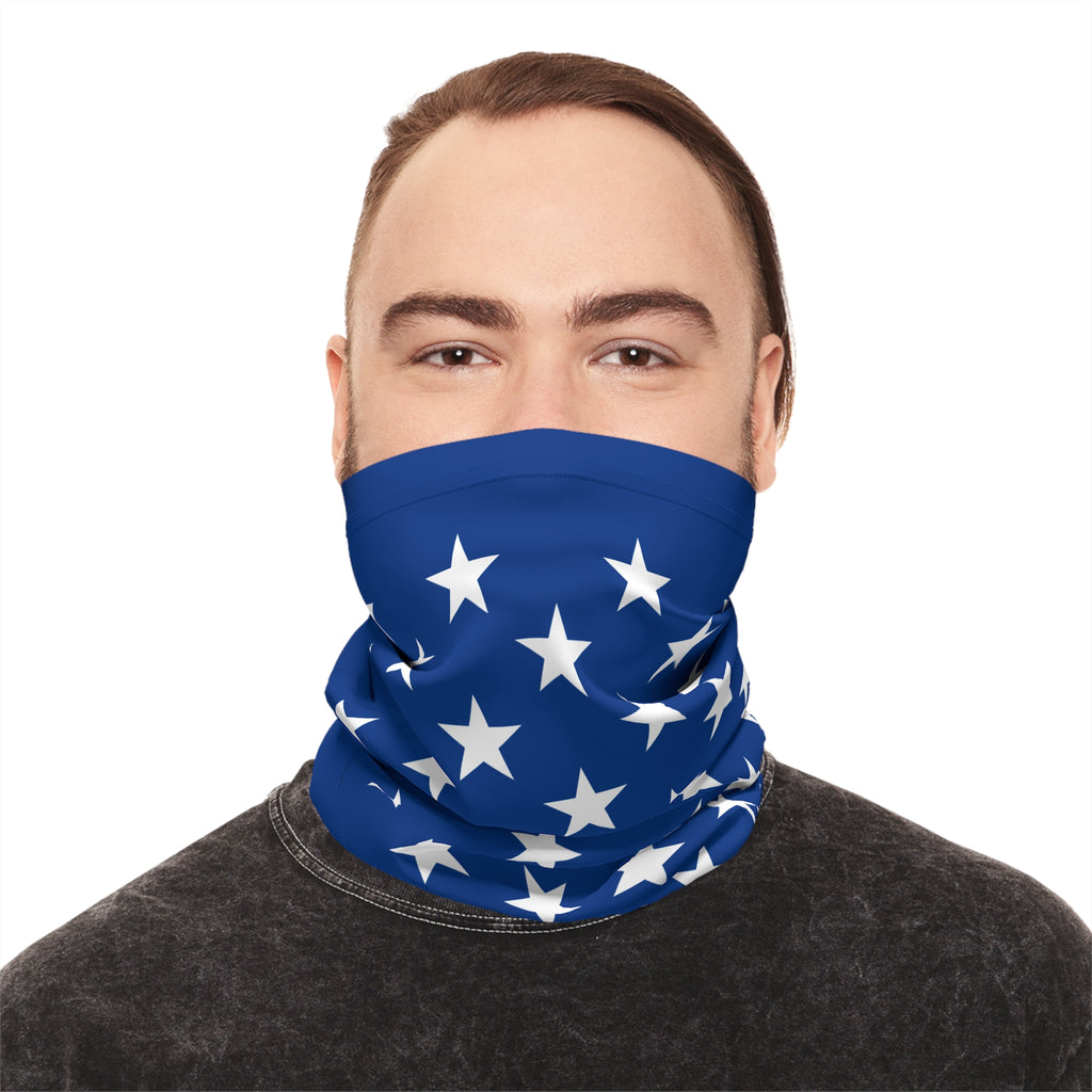 Neck Gaiter - Star Studded Block Protest Face Cover