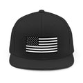 Stars and Stripes Black - Snapback Hat — Political Statement Hat for Activists