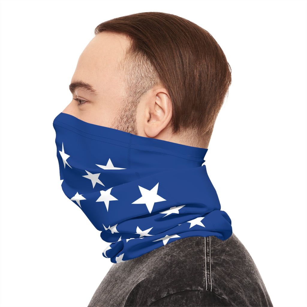 Neck Gaiter - Star Studded Block Protest Face Cover